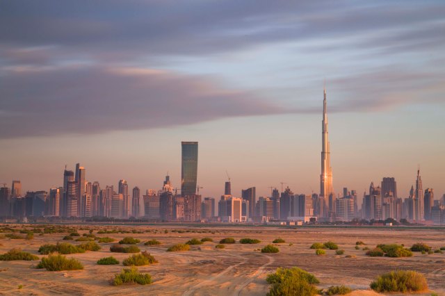 Burj Khalifa Sunrise